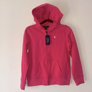 Girls Polo full-zip Hoodie